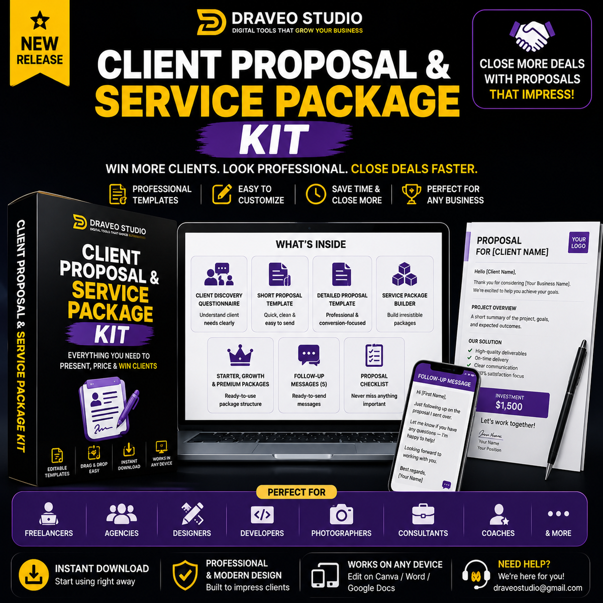 Client Proposal & Service Package Kit